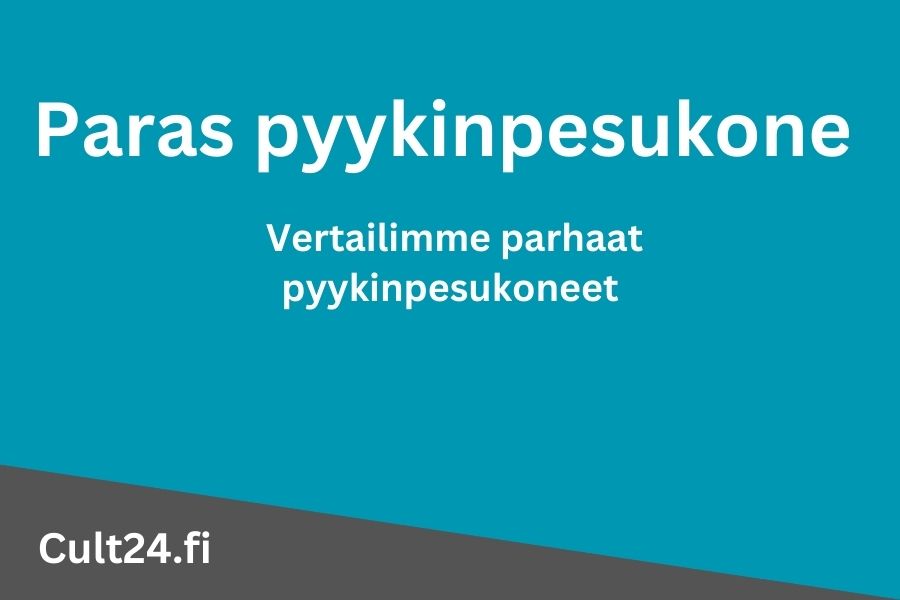 Paras pyykinpesukone kansikuva
